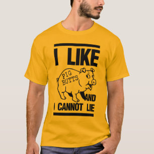 T-shirt j'aime des bouts de porc