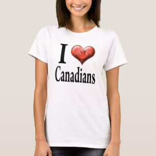 T-shirt J'aime des Canadiens