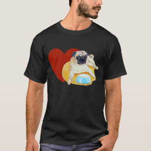T-shirt J'aime des carlins !
