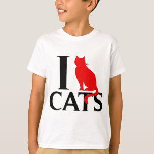 T-shirt J'aime des chats