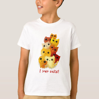 T-shirt J'aime des chats