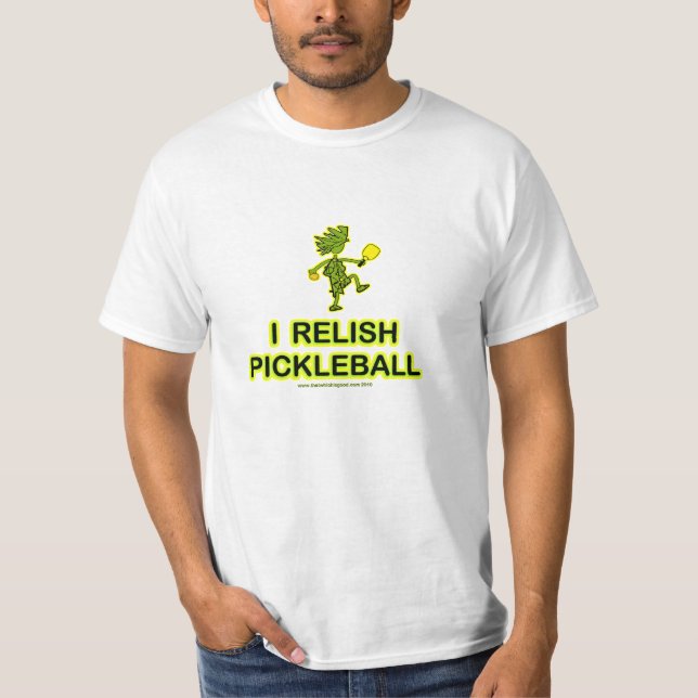 T-shirt J'aime des chemises et des cadeaux de Pickleball (Devant)