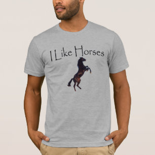 T-shirt J'aime des chevaux