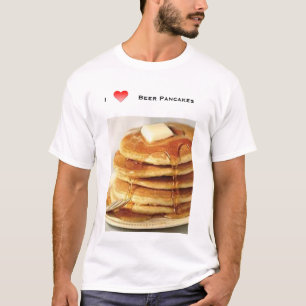 T-shirt j'aime des crêpes de bière