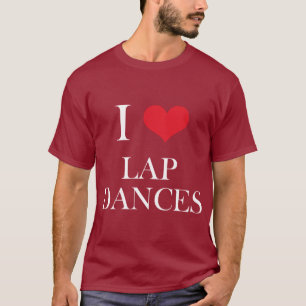 T-shirt J'aime des danses de recouvrement