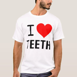 T-SHIRT J'AIME DES DENTS