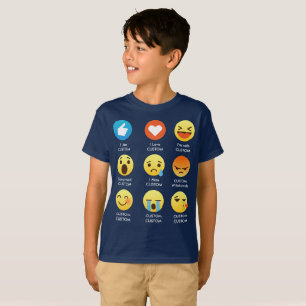 T-shirt J'aime des énonciations PERSONNALISABLES