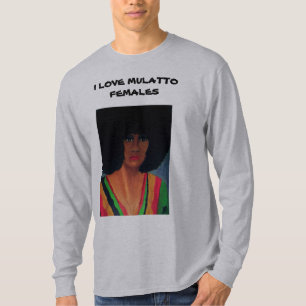 T-SHIRT J'AIME DES FEMELLES DE MULÂTRE