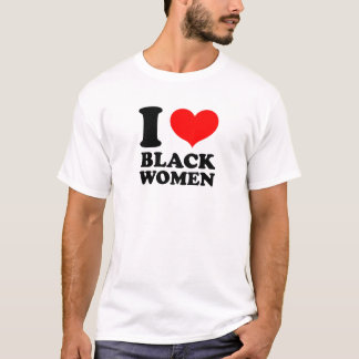 T-shirt J'aime des femmes de couleur