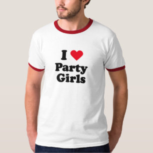 T-shirt J'aime des filles de partie