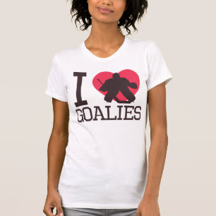 T-shirt J'aime des gardiens de but