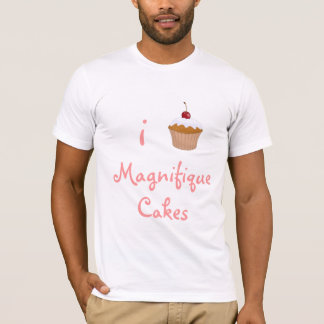 T-shirt J'aime des gâteaux de Magnifique