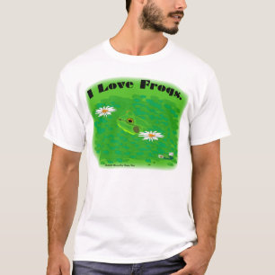 T-shirt J'aime des grenouilles