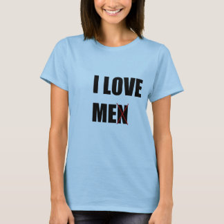 T-SHIRT J'AIME DES HOMMES (ME)
