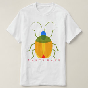 T-shirt J'aime des insectes