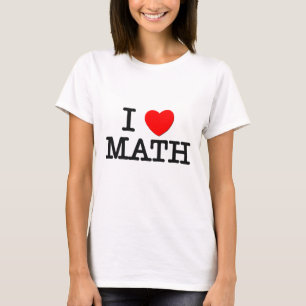 T-shirt J'aime des MATHS