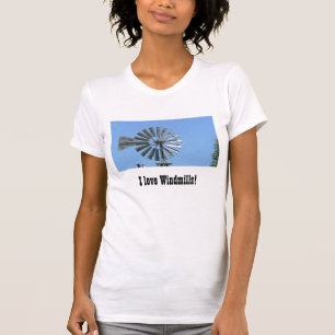 T-shirt J'aime des moulins à vent !