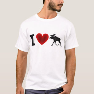 T-shirt J'aime des orignaux