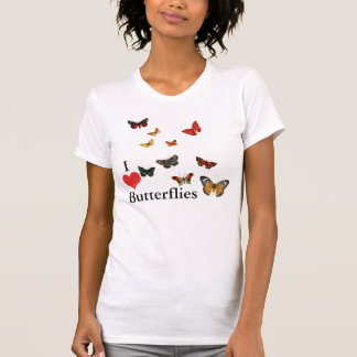 T-shirt J'aime des papillons