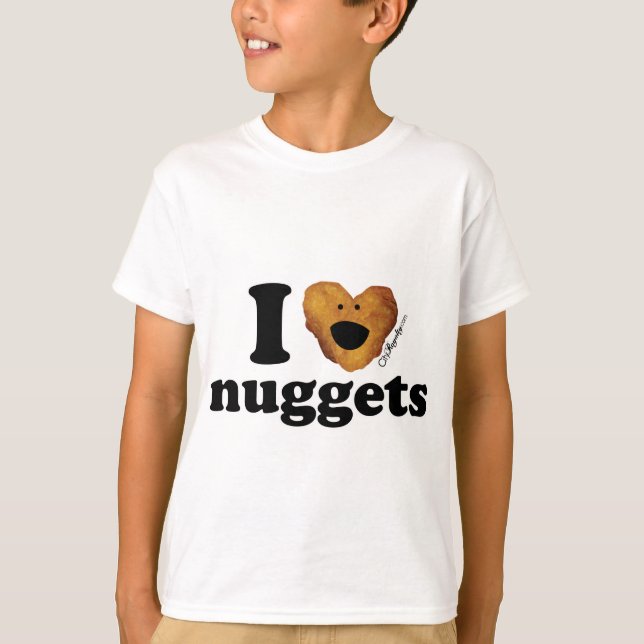 T-shirt J'aime des pépites (Devant)