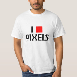 T-shirt J'aime des pixels