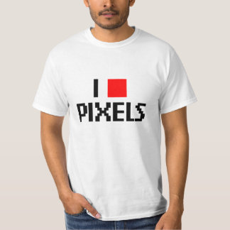 T-shirt J'aime des pixels