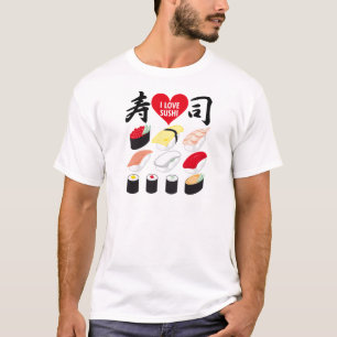 T-shirt J'aime des sushi