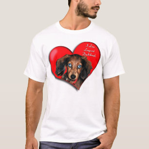 T-shirt J'aime des teckels de Longcoat