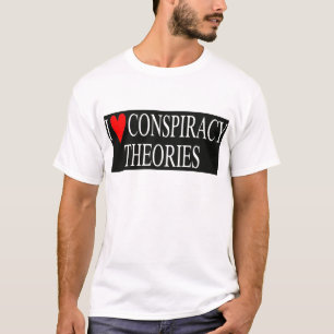 T-shirt J'aime des théories de conspiration