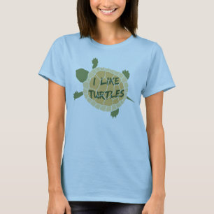 T-shirt J'aime des tortues