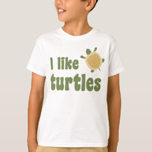 T-shirt J'aime des tortues