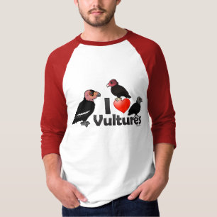 T-shirt J'aime des vautours (Amérique du Nord)