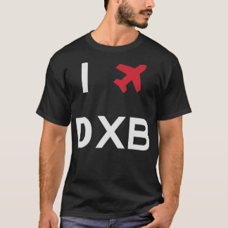 T-shirt J'aime Dubai DXB