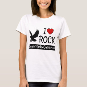 T-shirt J'aime Eagle Rock California Red Heart