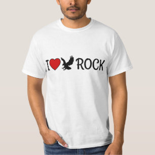 T-shirt J'aime Eagle Rock California Red Heart