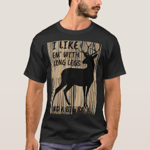 T-shirt J'Aime Em Avec De Longues Jambes Et De Grosses Cha