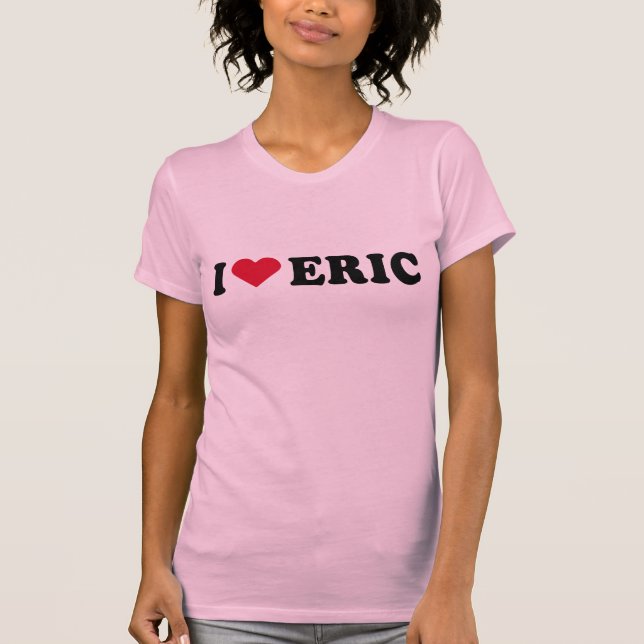 T-SHIRT J'AIME ÉRIC (Devant)