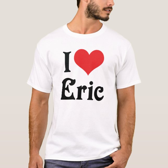 T-shirt J'aime Eric (Devant)