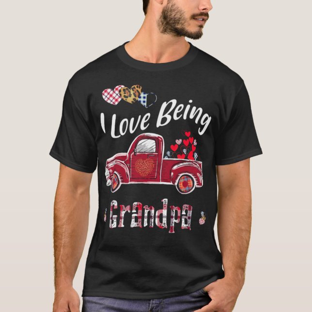 T-shirt J'aime être grand-pèreJ'aime être grand-père perso (Devant)