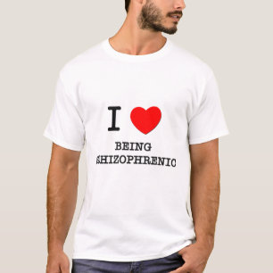 T-shirt J'aime être schizophrène