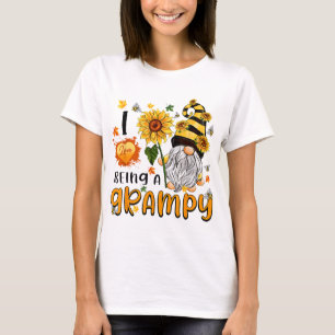 T-shirt J'Aime Être Une Tombe Grampy Mignonne Gnome Automn