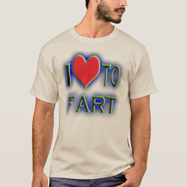 T-shirt J'aime fart. (Devant)