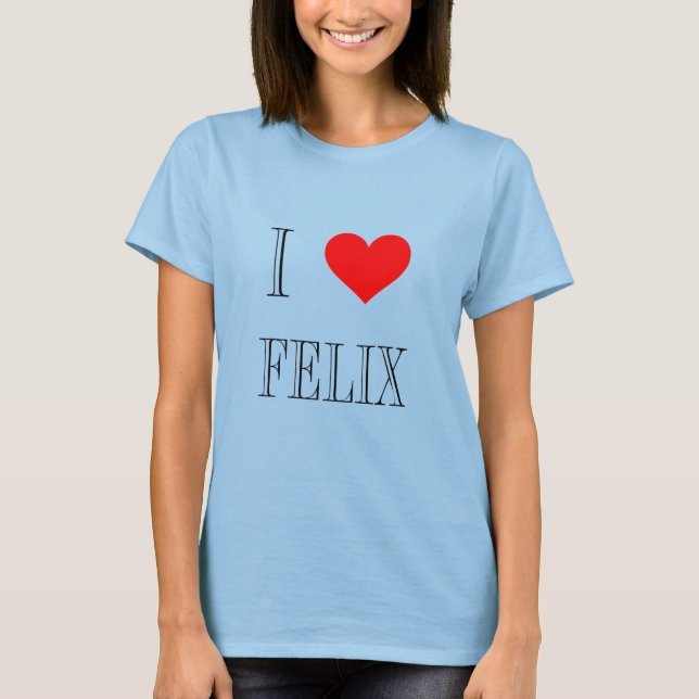 T-shirt J'aime Felix (Devant)