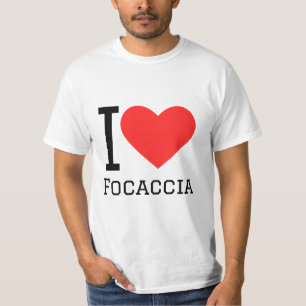 T-shirt J'aime focaccia