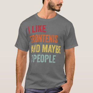 T-shirt J'Aime Frontenis Peut-Être 3 Personnes