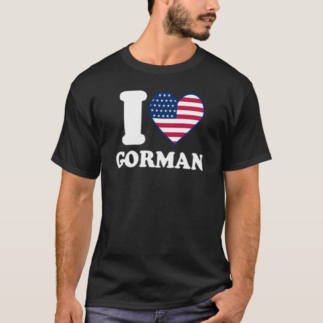 T-shirt J'aime Gorman J'aime Gorman (Devant)
