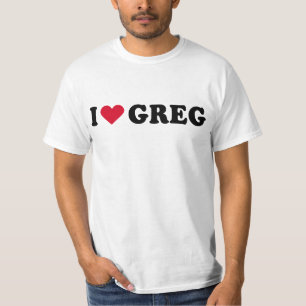 T-SHIRT J'AIME GREG