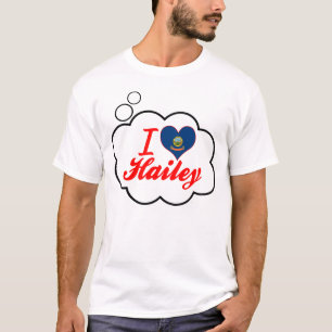 T-shirt J'aime Hailey, Idaho