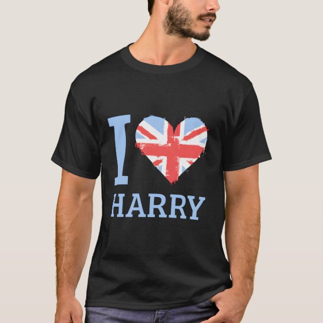 T-shirt J'aime Harry (Devant)