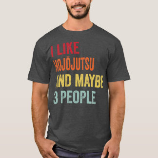 T-shirt J'Aime Hojjutsu Peut-Être 3 Personnes